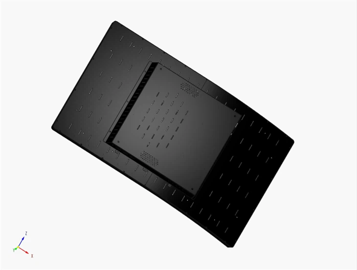 Curved Gaming Machine