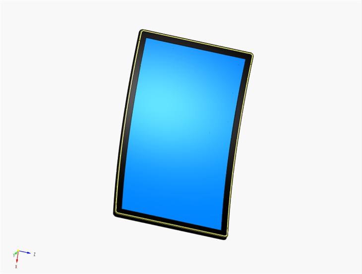 Curved Gaming Machine