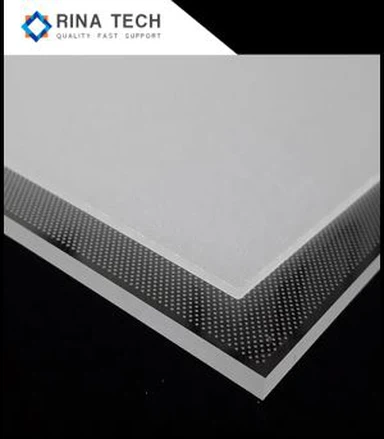 Plaque de diffuseur de lumière en plastique