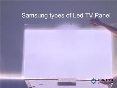 Types de panneau TV LED Samsung