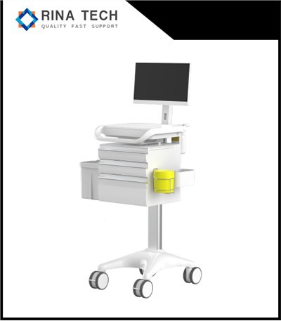 Chariots ronds pour salle informatique tout-en-un